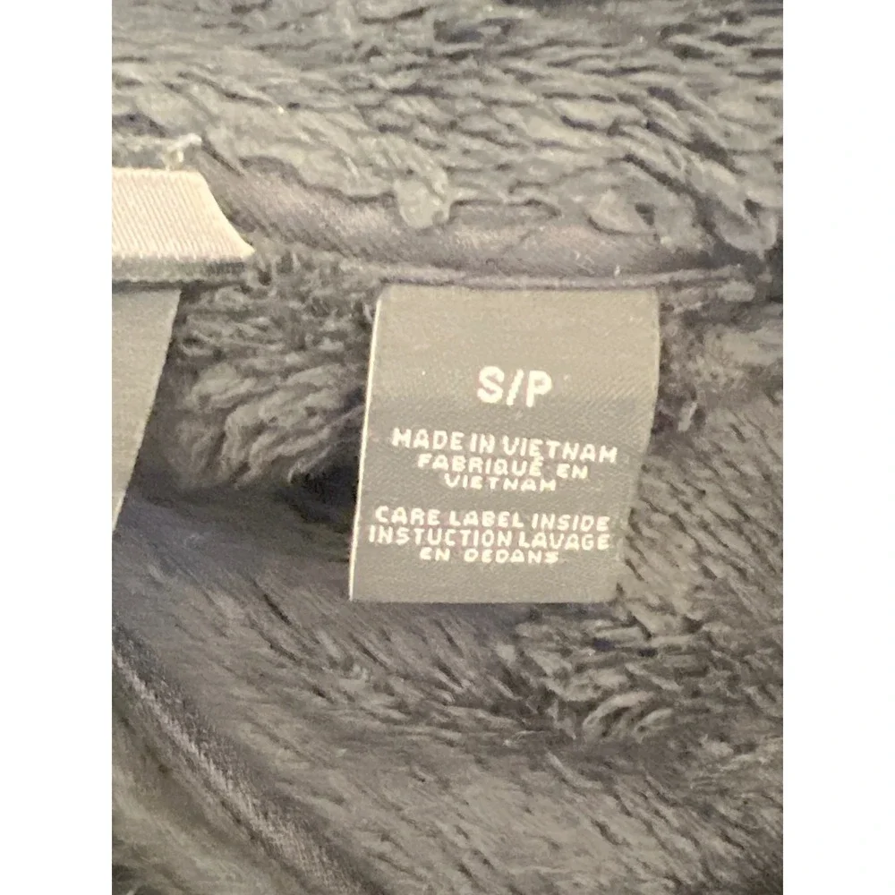 Marmot Womens Black‎ High Pile Fleece Full Zip Jacket Size S P Small